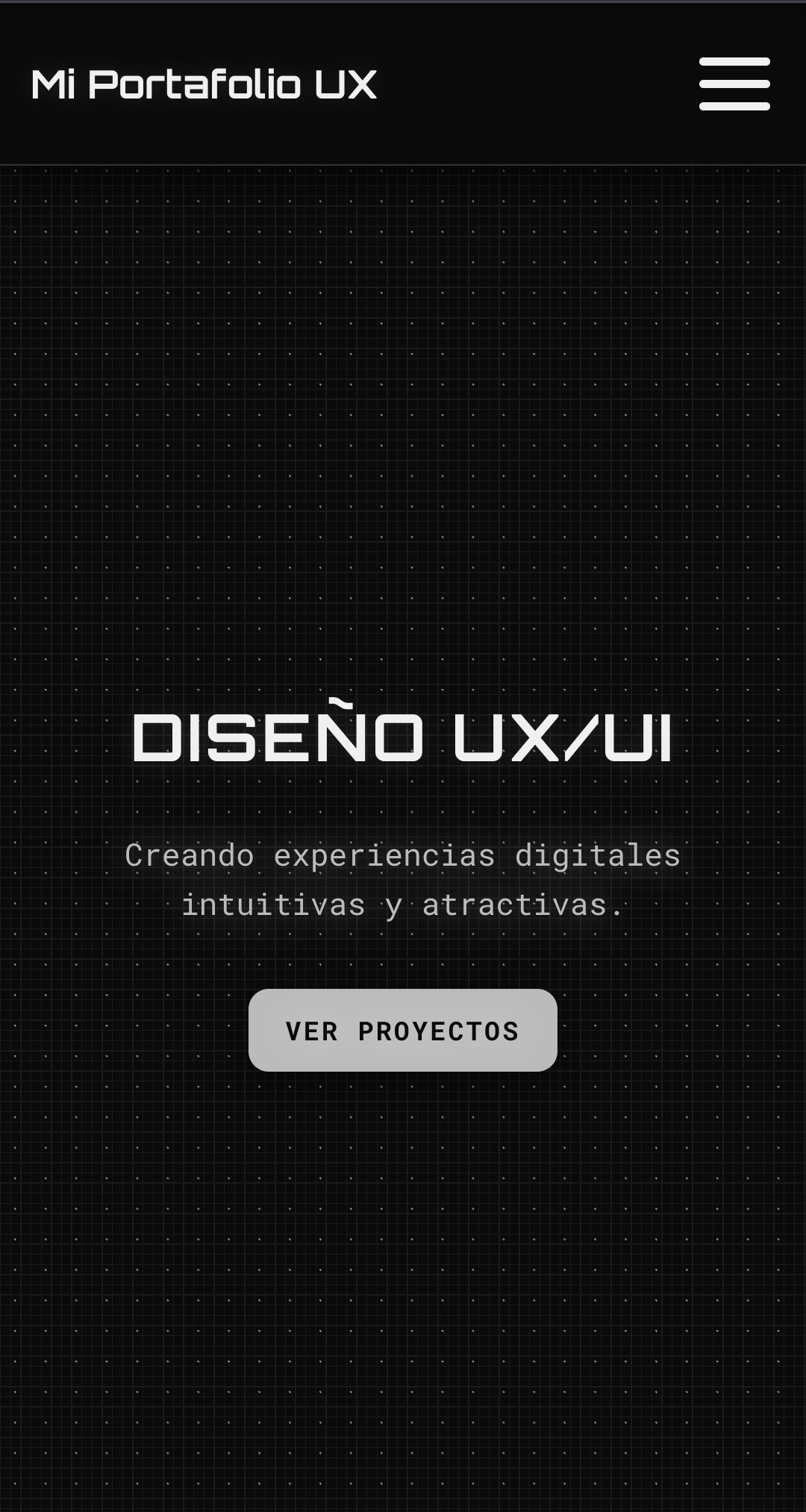 Detalle del diseño de interfaz de usuario del proyecto UX